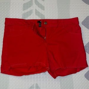 H&M Red Shorts